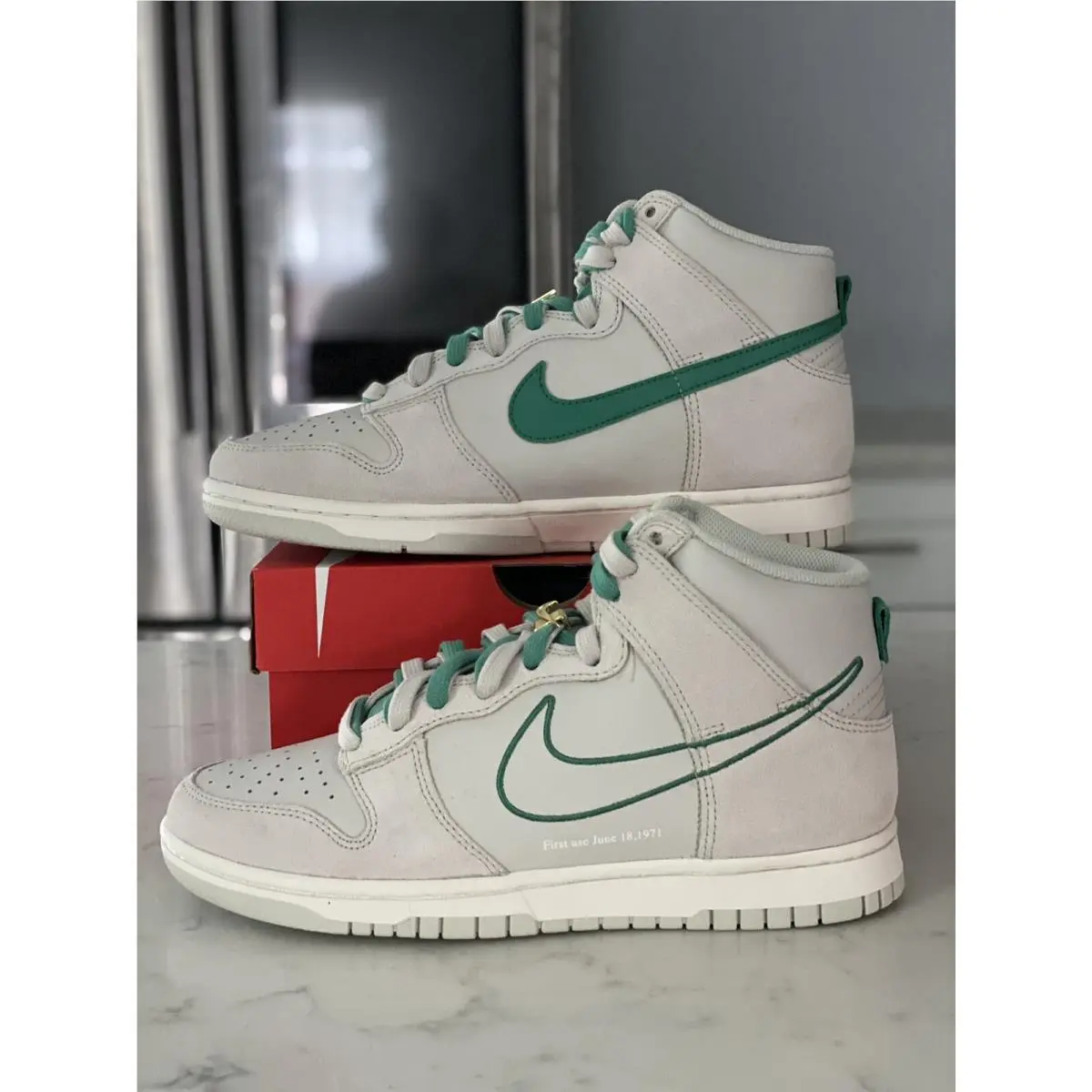 Nike shoes - Nike Dunk High - Dunk High - DD0733-001 - Green 13