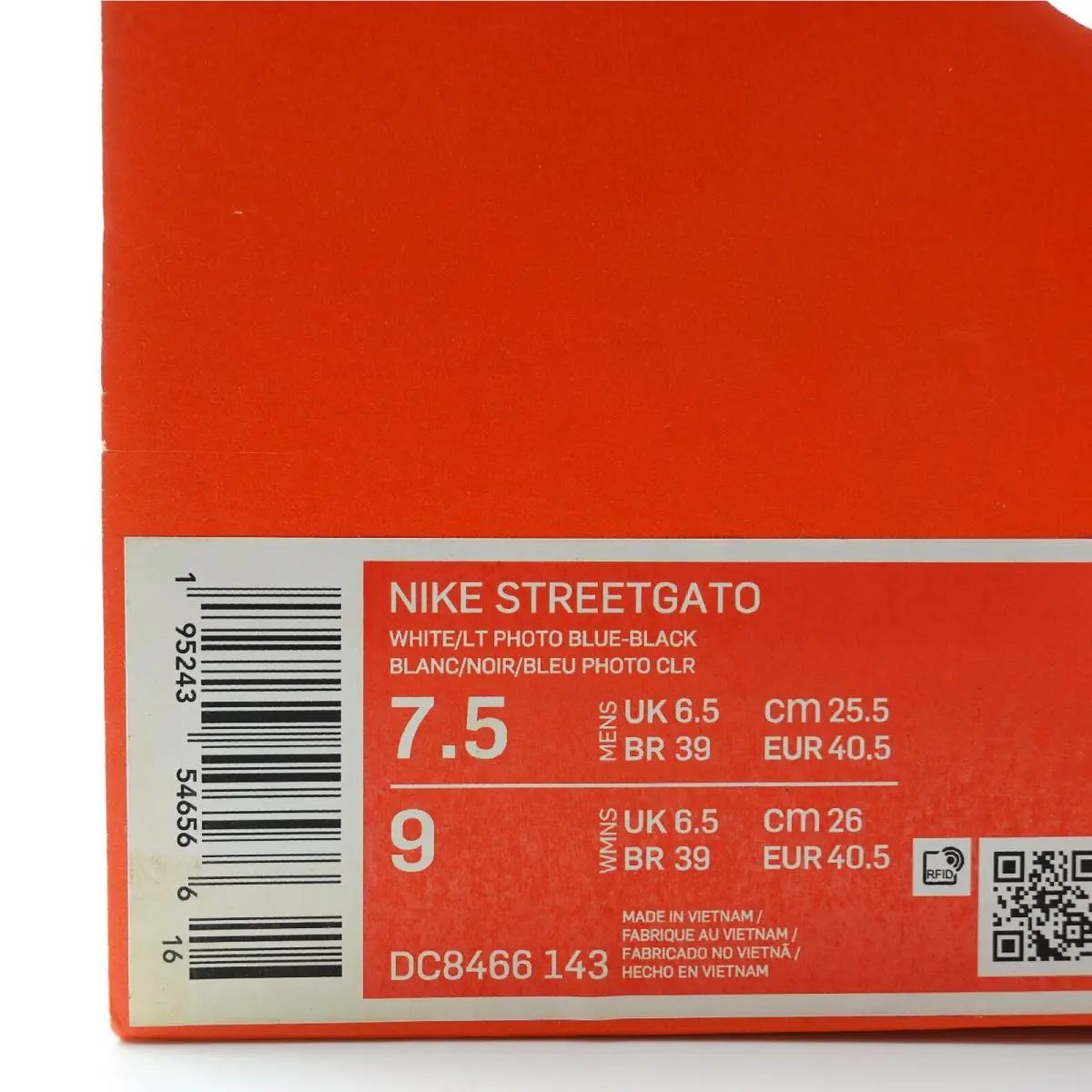 Nike shoes - Nike Streetgato - Streetgato - DC8466 143 - White, Blue 4