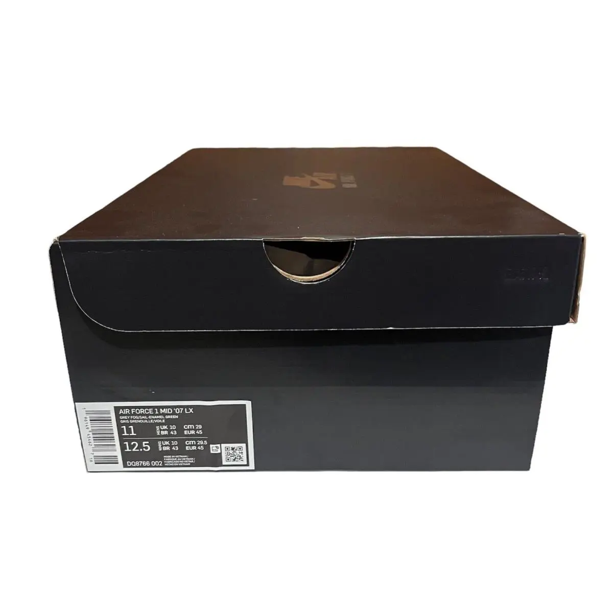 DQ8766-002 Nike Men s Air Force Mid 07 LX Enamel Green Lifestyle Sneakers - Green