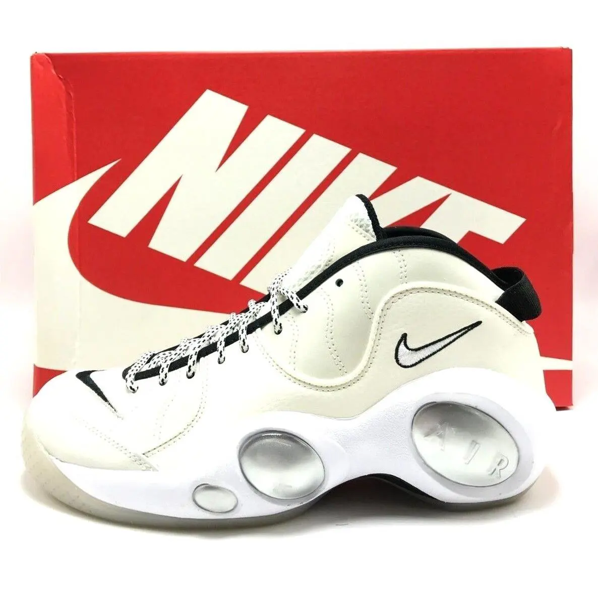 Men Nike Air Zoom Flight 95 Sail/white/black DX5505 100 Sz 8.0 13.0 - Beige