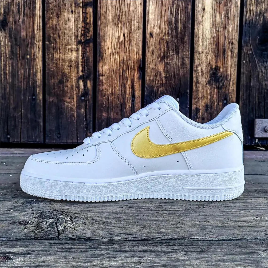 Nike shoes - Nike Air Force 1 - Air Force - CW2288-111 - Gold 3