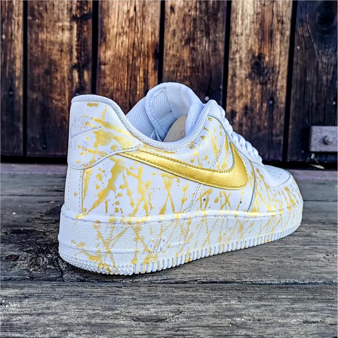 Nike shoes - Nike Air Force 1 - Air Force - CW2288-111 - Gold 4