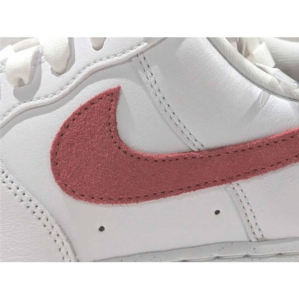 Nike shoes - Nike Air Force 1 `07 - FQ7626-100 - White/Adobe/Red 8