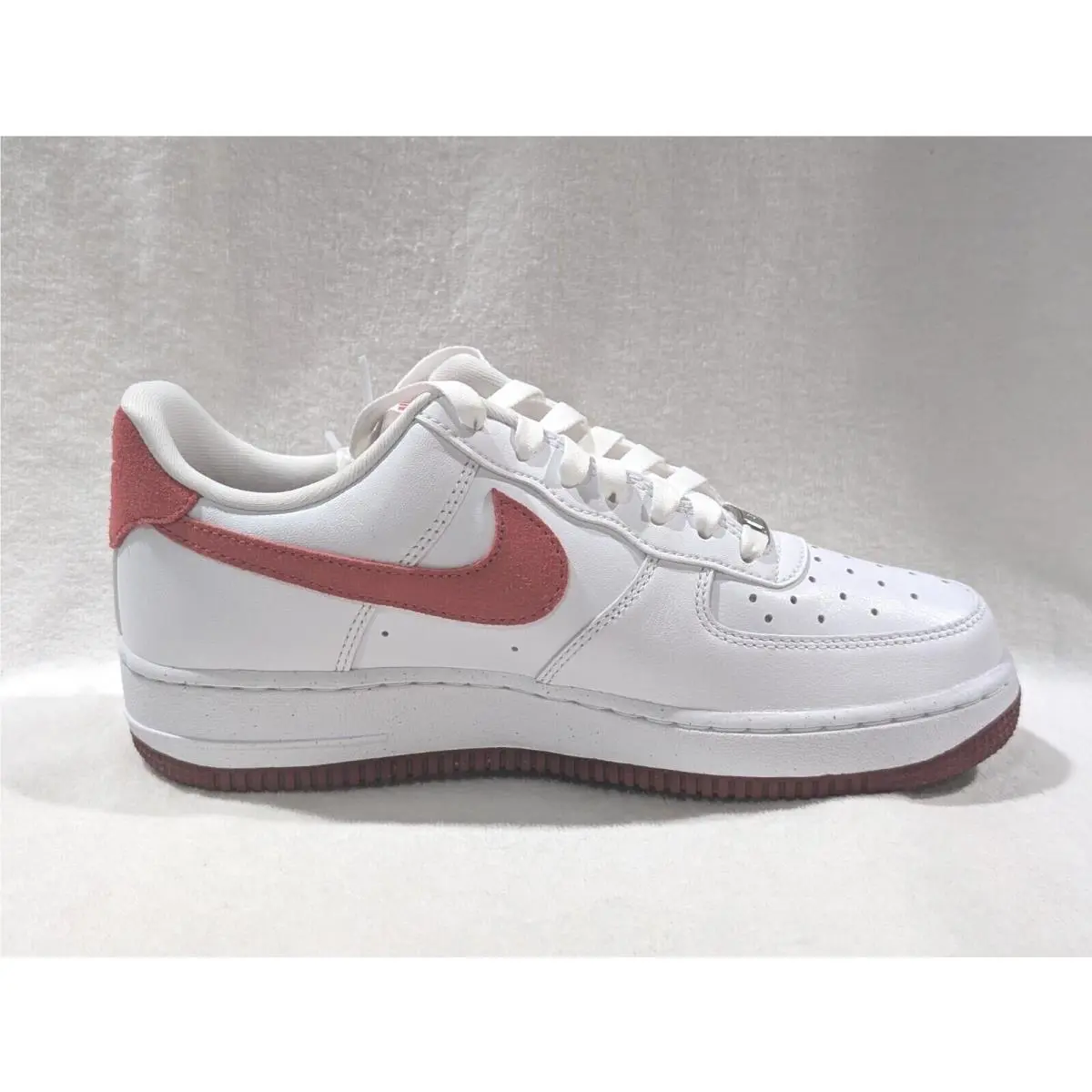 Nike shoes - Nike Air Force 1 `07 - FQ7626-100 - White/Adobe/Red 9