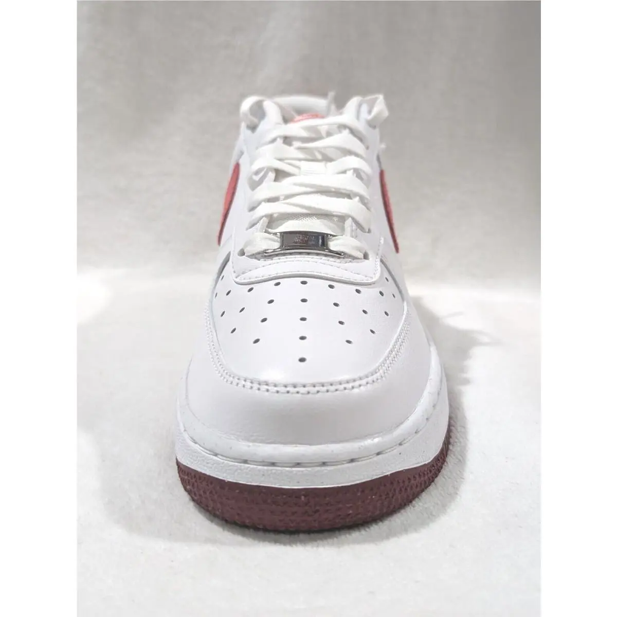 Nike shoes - Nike Air Force 1 `07 - FQ7626-100 - White/Adobe/Red 5