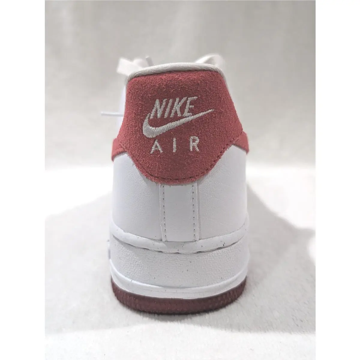 Nike shoes - Nike Air Force 1 `07 - FQ7626-100 - White/Adobe/Red 6