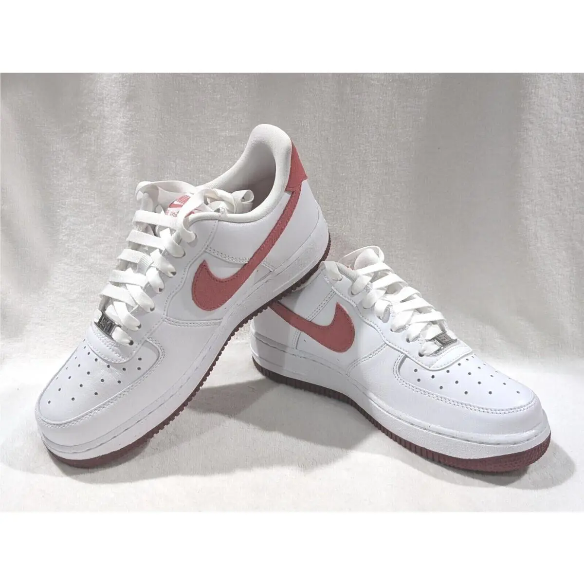 Nike shoes - Nike Air Force 1 `07 - FQ7626-100 - White/Adobe/Red 11