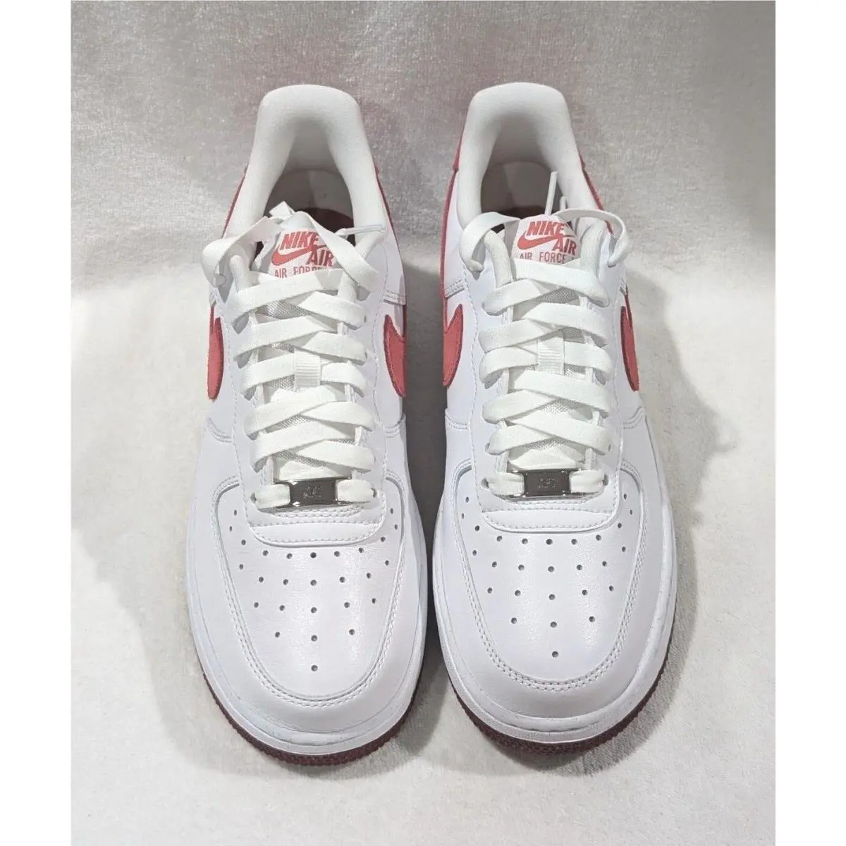 Nike shoes - Nike Air Force 1 `07 - FQ7626-100 - White/Adobe/Red 13