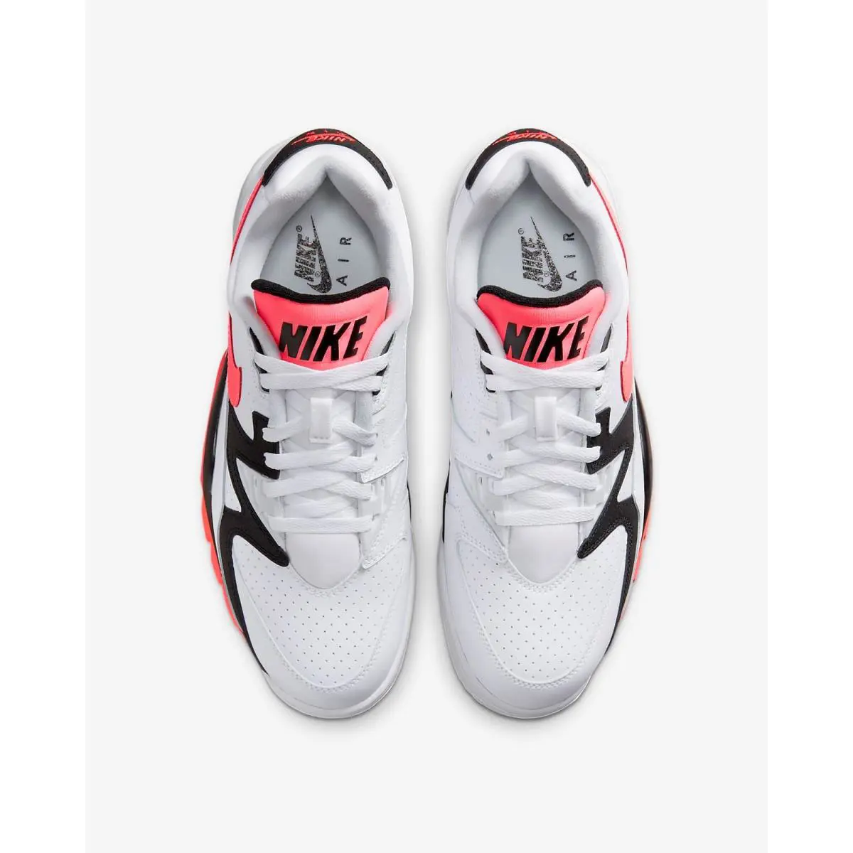 Nike shoes - White/Black/Pure Platinum/Hot Lava 4