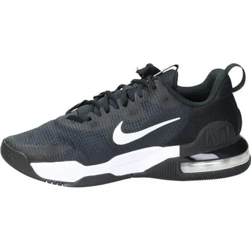Men Nike Air Max Alpha Black White Black Leather Upper DM0829001 - BLACK White Black