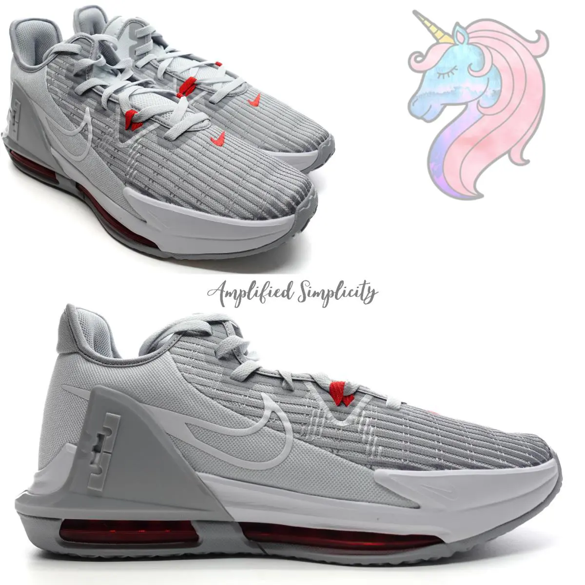 Nike shoes - Nike LeBron Witness 6 - LeBron Witness - CZ4052 003 - Gray 17