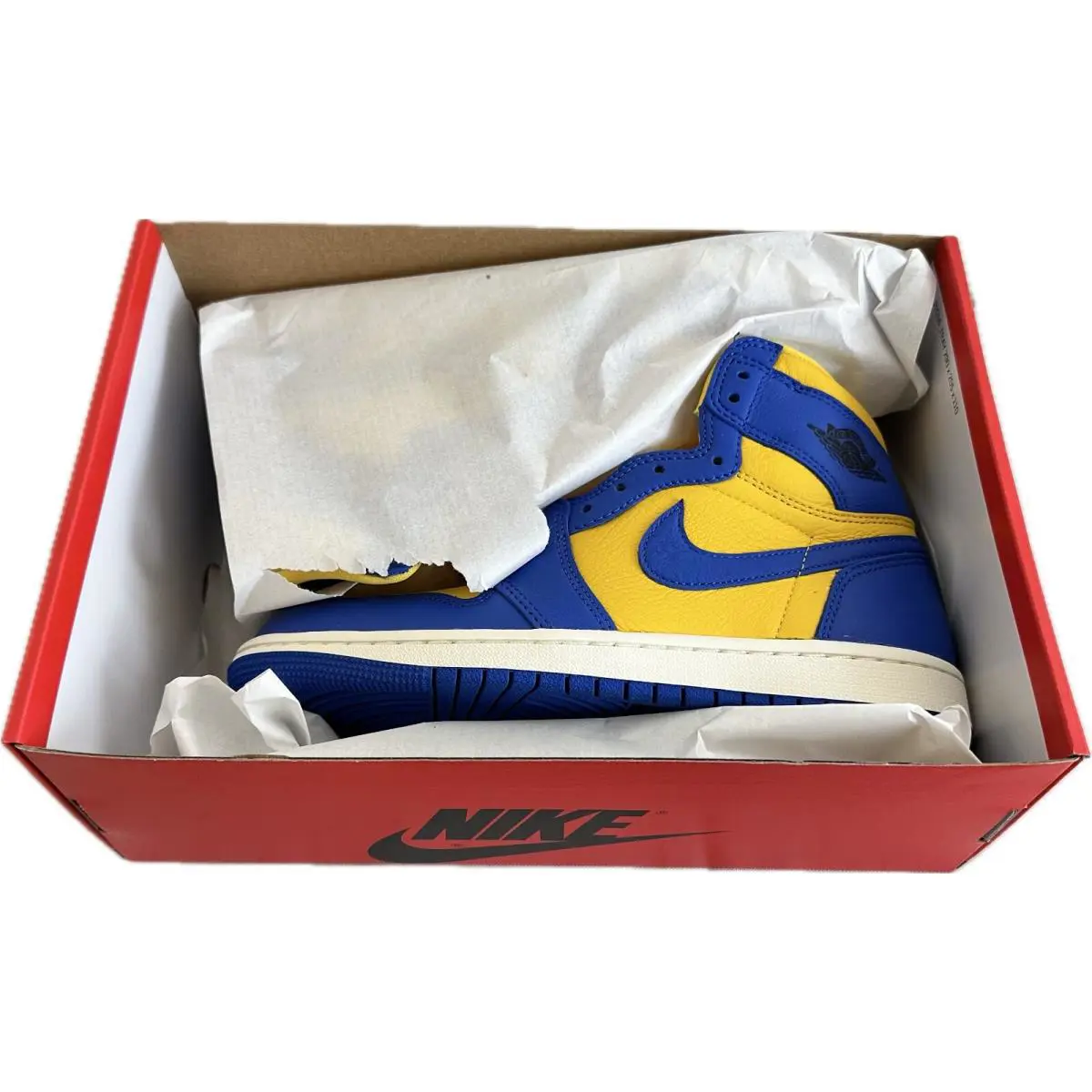 Nike shoes - Nike Air Jordan 1 - Air - FD2596700 - Yellow, Varsity Maize/Game Royal/Sail/Black/Fire Red 6