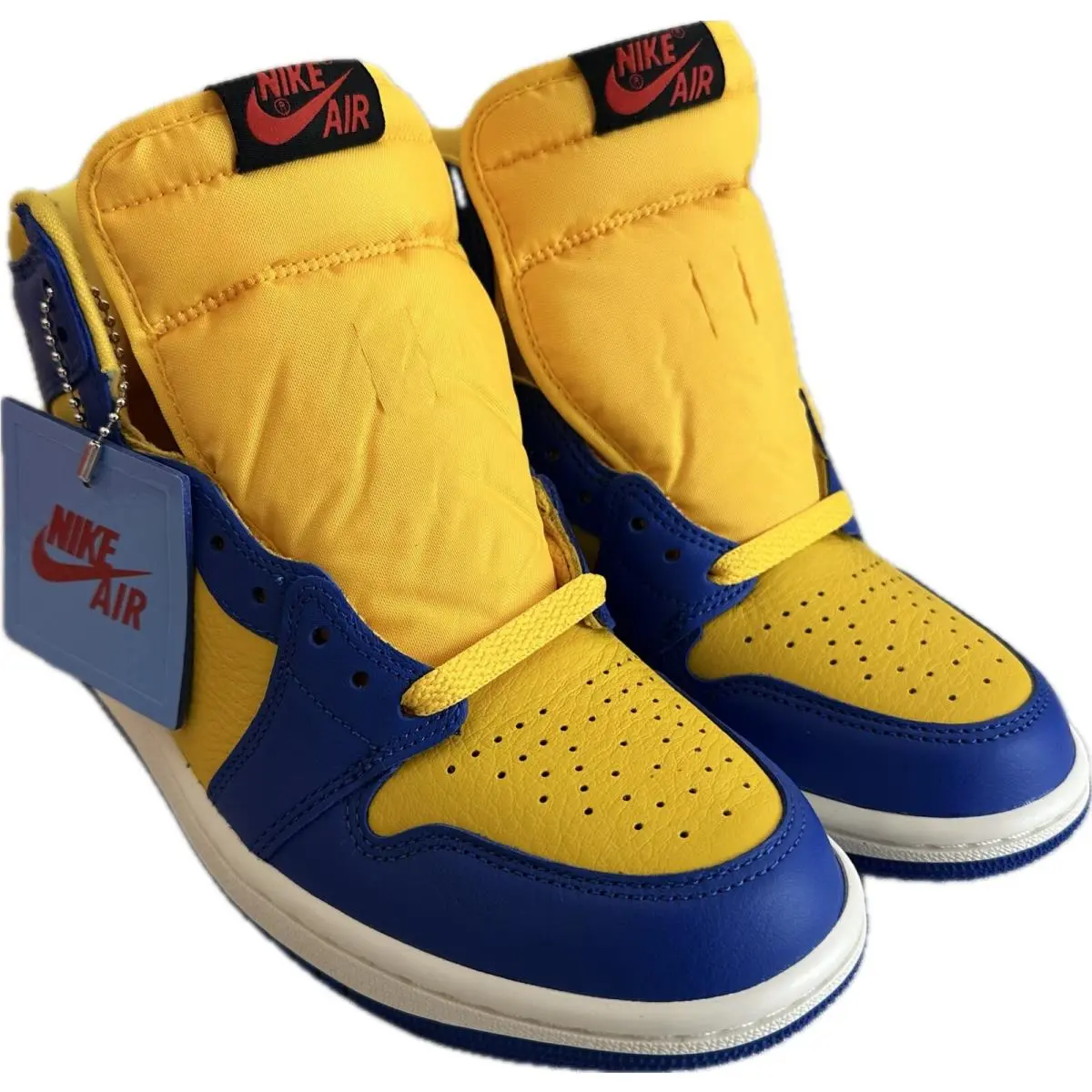 Nike shoes - Nike Air Jordan 1 - Air - FD2596700 - Yellow, Varsity Maize/Game Royal/Sail/Black/Fire Red 0