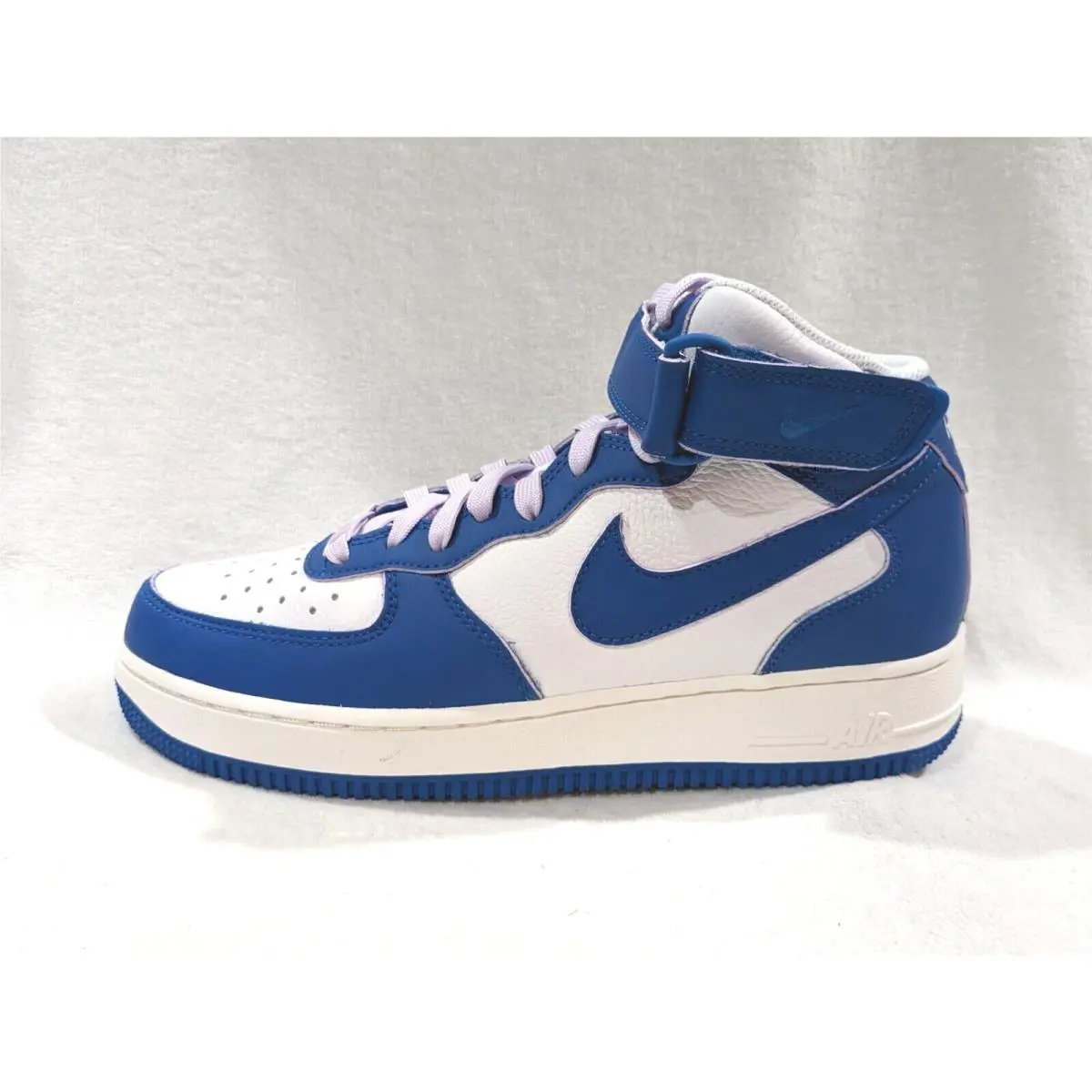 Nike shoes - Nike Air Foce 1 `07 Mid - DX3721-100 - White/Military Blue 4