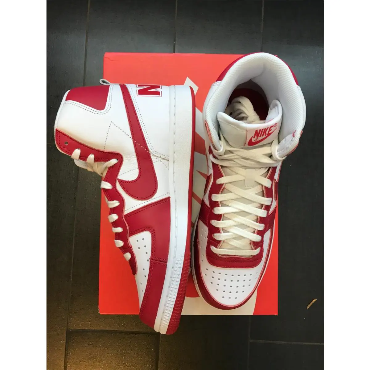 Nike shoes - Nike Terminator High - Terminator High - FJ4454100 - White 0