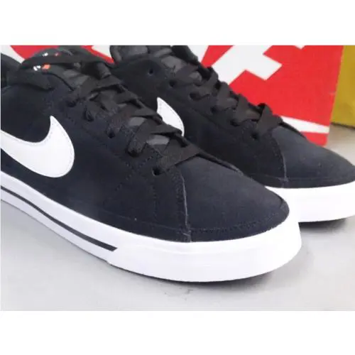 Nike shoes - Nike Court - Court - black suede 7