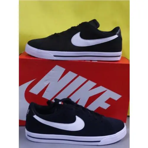 Nike shoes - Nike Court - Court - black suede 10