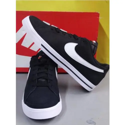 Nike shoes - Nike Court - Court - black suede 20