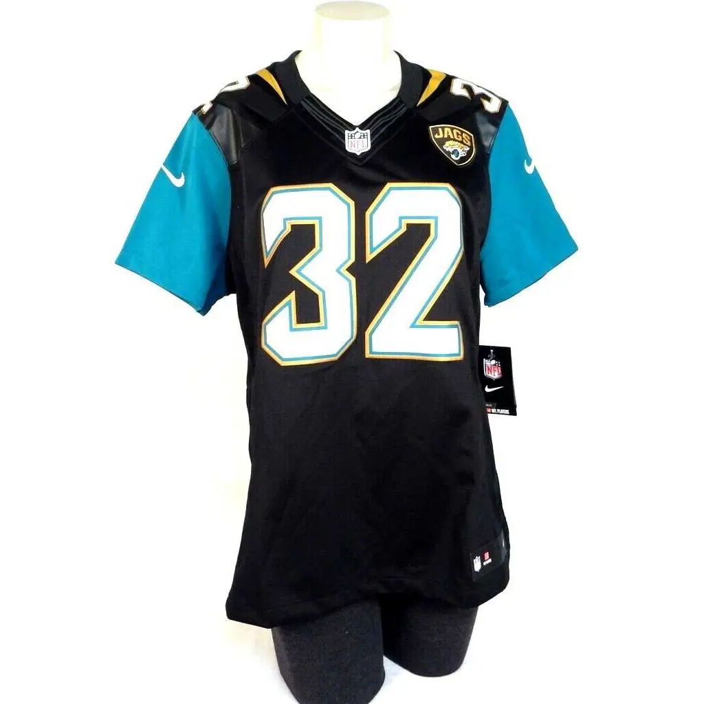 Nike Nfl Jacksonville Jaguars Jones Drew 32 Black Limited Football Jersey Womens