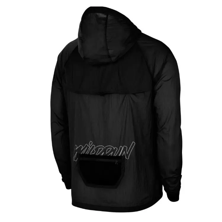 Nike clothing - Nike Windrunner Wild Run - Windrunner Wild Run - CU5738 - Black, Manufacturer: Black/Dark Smoke Grey 2