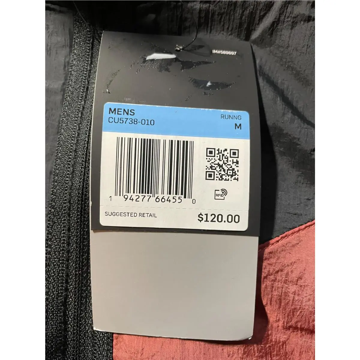 Nike clothing - Nike Windrunner Wild Run - Windrunner Wild Run - CU5738 - Black, Manufacturer: Black/Dark Smoke Grey 0