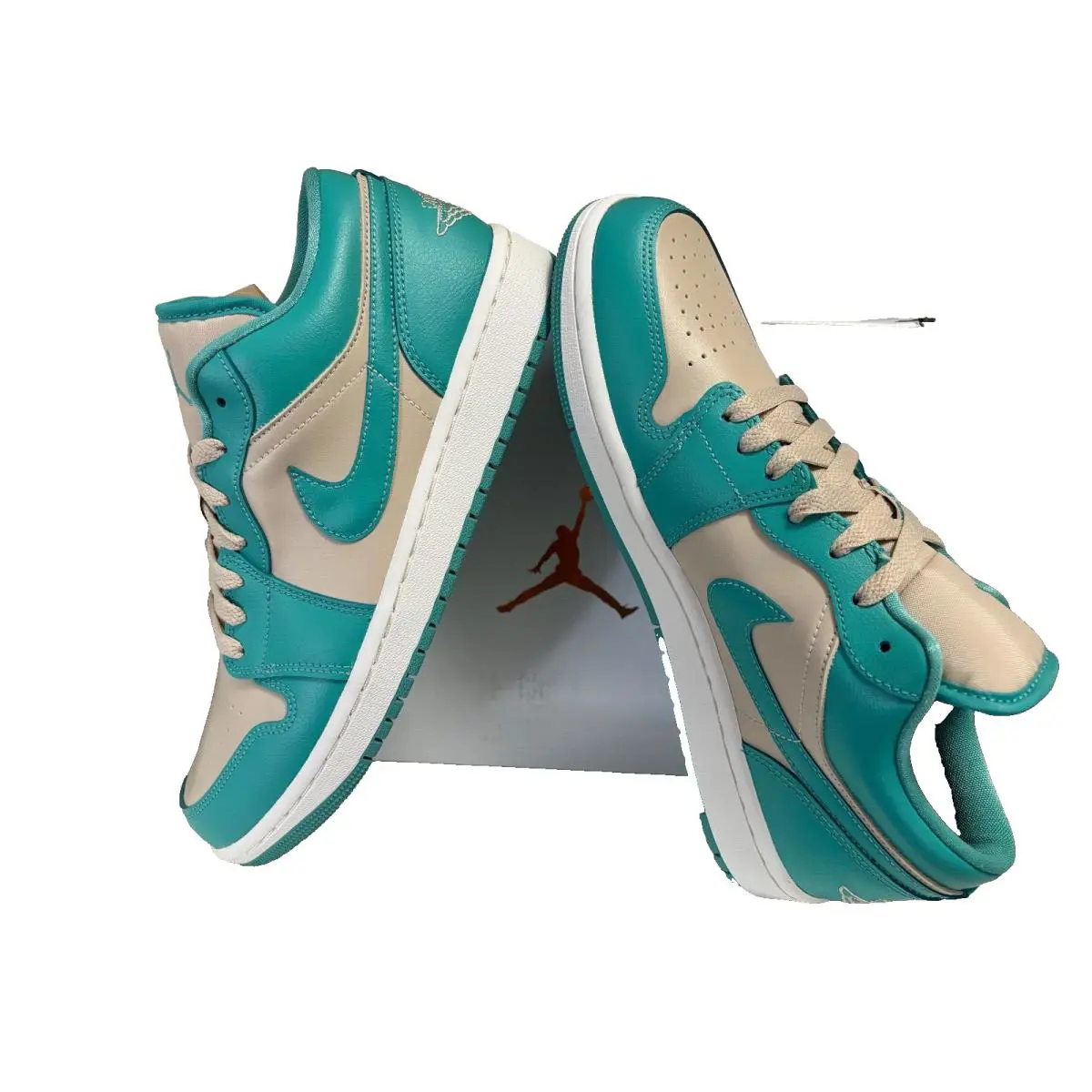 Nike shoes - Nike Air Jordan 1 - Air - DC0774-131 - SAND DRIF/WHASED TEAL-SAIL 3