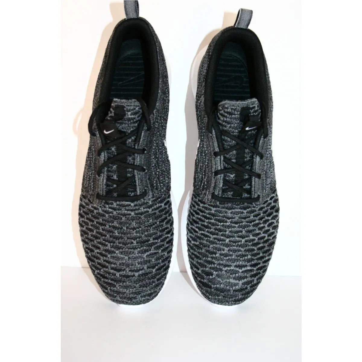 Nike shoes - Nike Roshe Run NM Flyknit - 677243 010 - Black 4