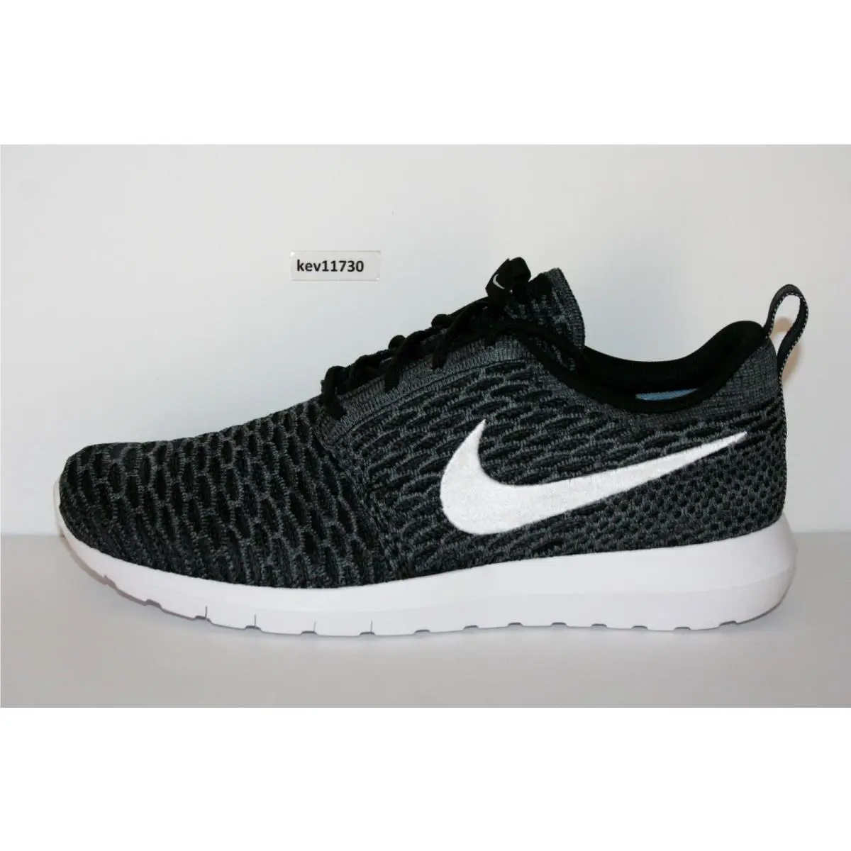 Nike shoes - Nike Roshe Run NM Flyknit - 677243 010 - Black 8
