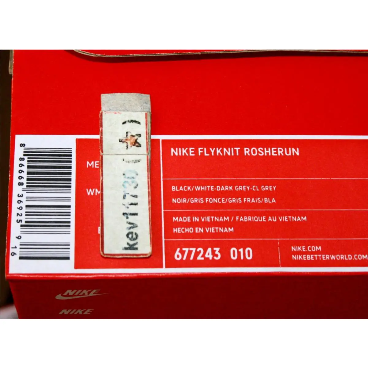 Nike shoes - Nike Roshe Run NM Flyknit - 677243 010 - Black 16