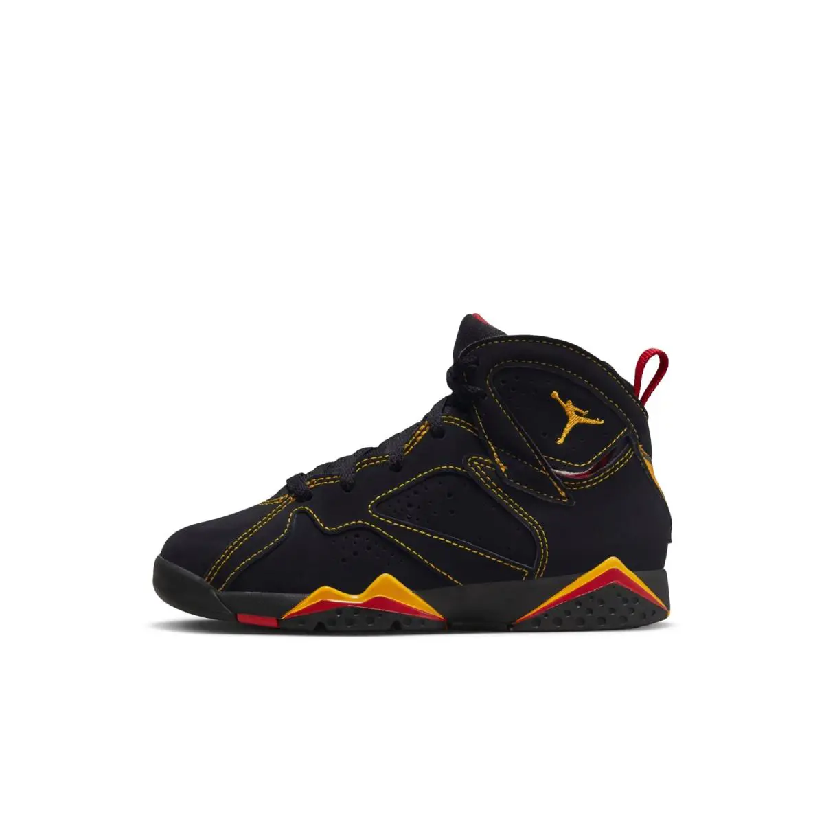 DJ2778-081 Preschool Air Jordan Retro 7 `citrus 2022 ` PS - Black/Citrus-Varsity Red