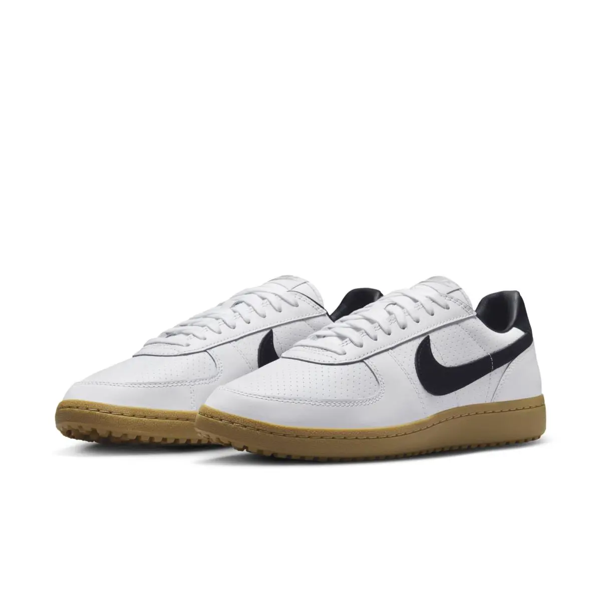 Nike shoes - White/Black-Gum Light Brown 3