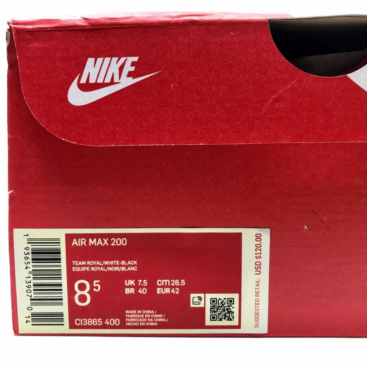 Nike shoes - Air Max 200 - Air Max - CI3865400 - Blue 6