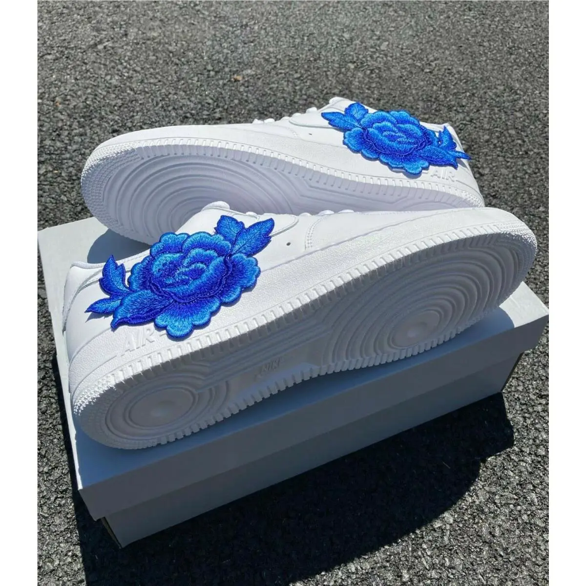 Nike shoes - Nike Air Force 1 - Air Force - CW2288-111 - White, Of Rose: Blue 3