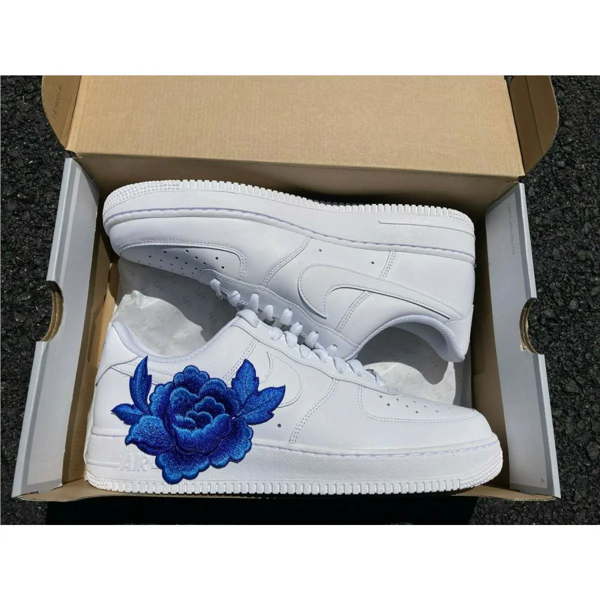 Nike shoes - Nike Air Force 1 - Air Force - CW2288-111 - White, Of Rose: Blue 4