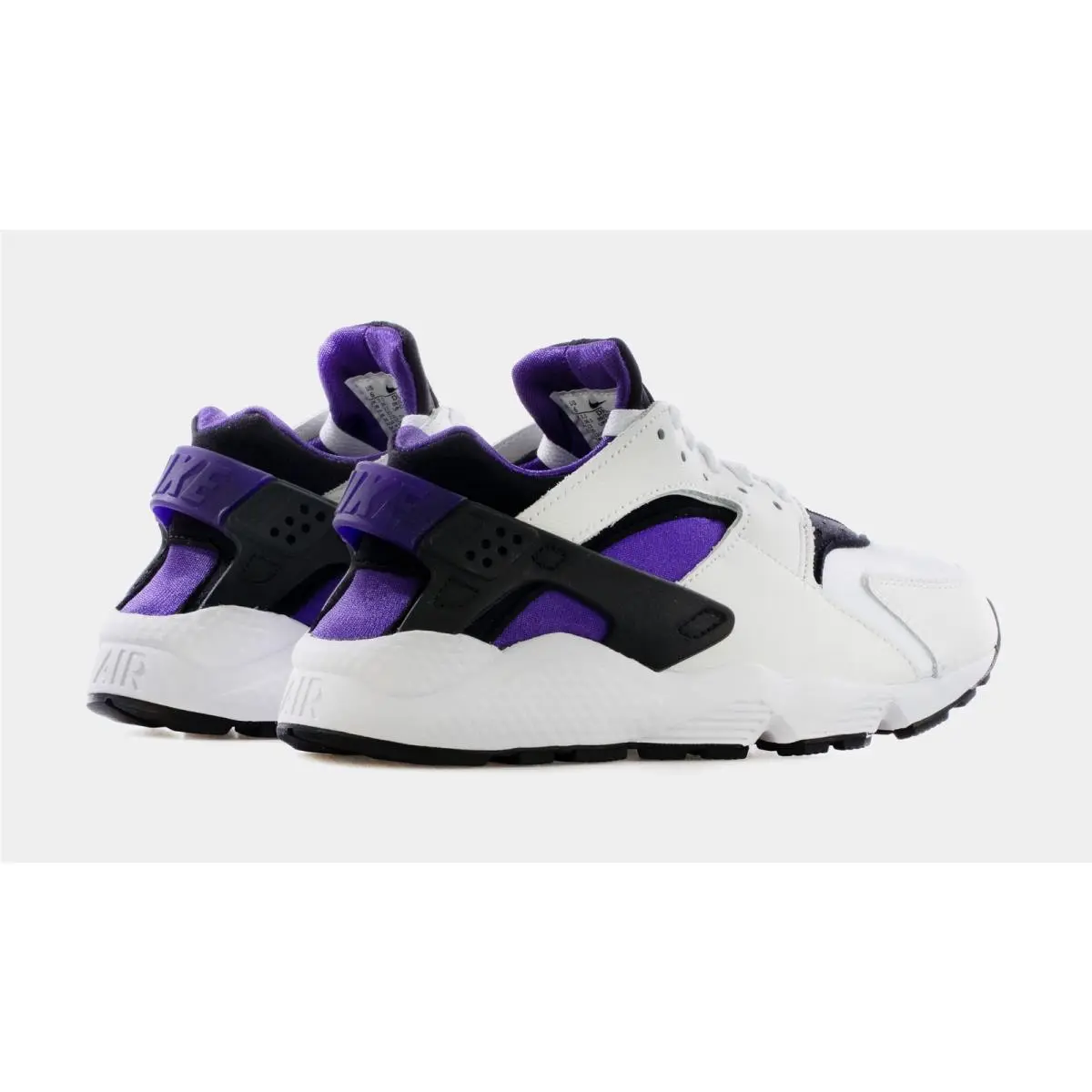 Nike shoes - White, Black, Electro Purple 8