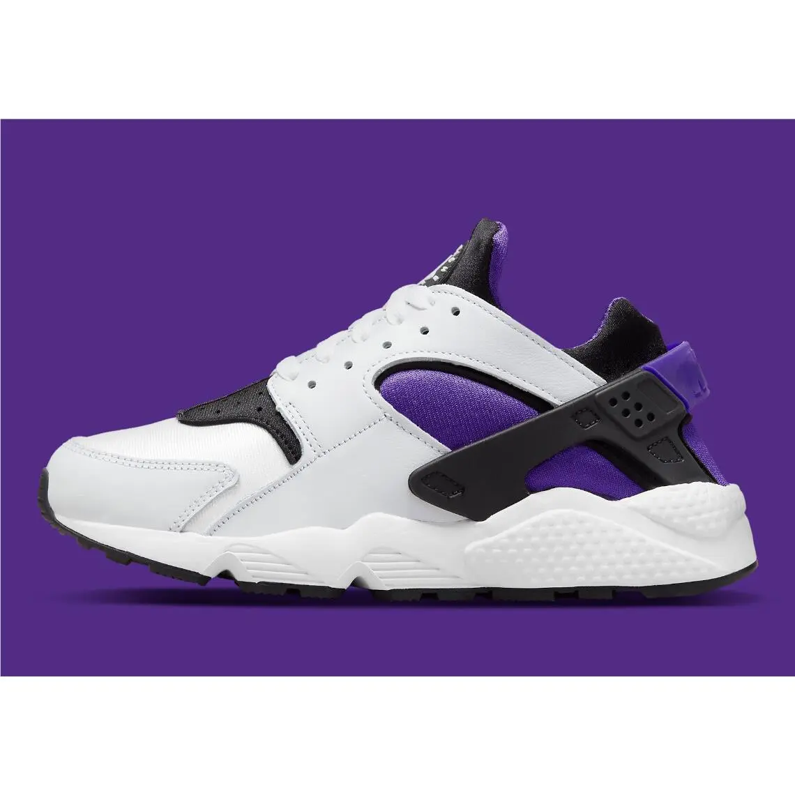 Nike shoes - White, Black, Electro Purple 3
