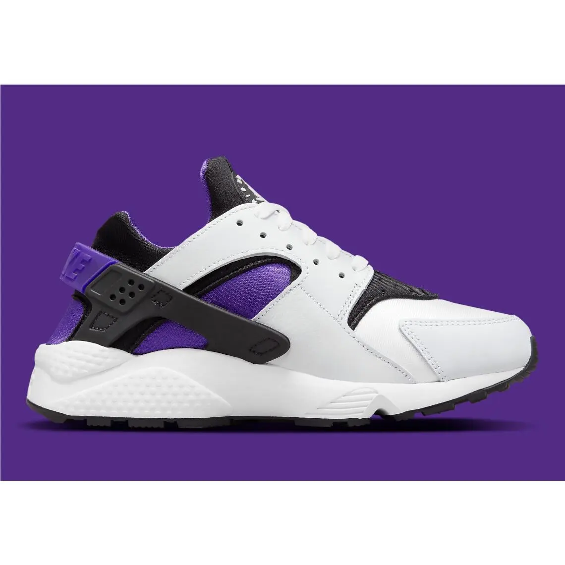 Nike shoes - White, Black, Electro Purple 5