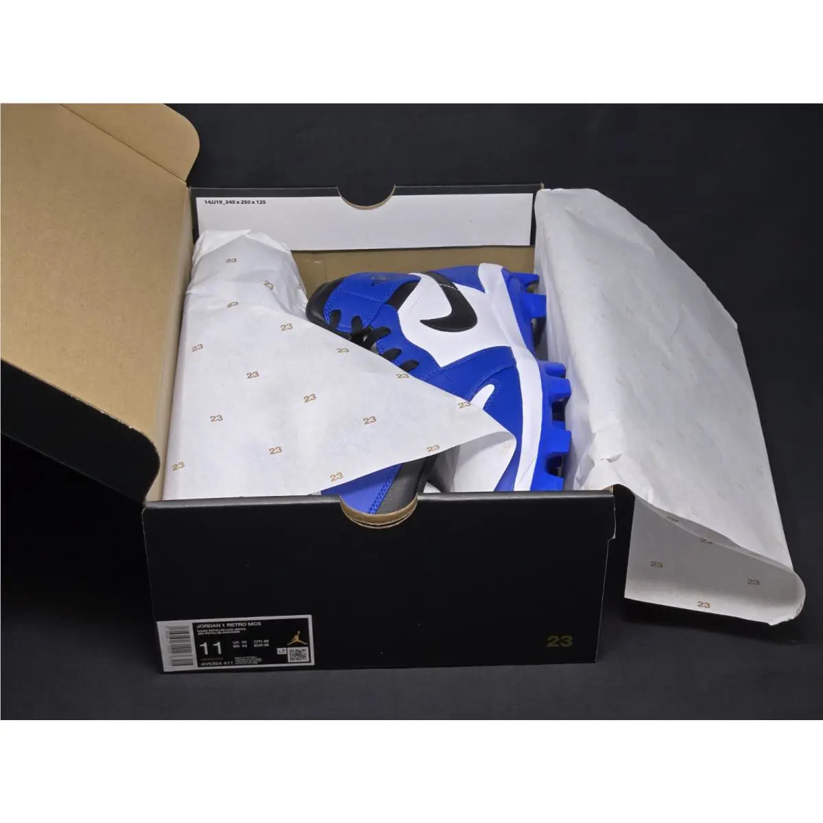 Nike shoes - Nike Air Jordan 1 - Air - Blue 7