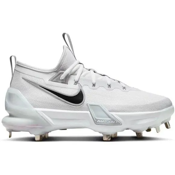 Men`s Nike Force Zoom Trout 9 Elite - White/black - 7 - See Notes - White