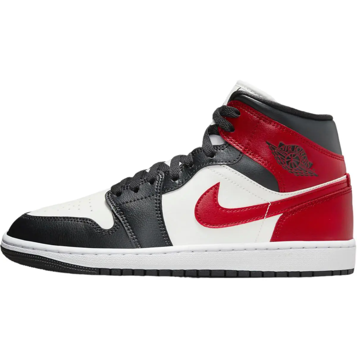 Nike shoes - Air Jordan 1 Mid - Air Mid - Sail/Off Noir/White/Gym Red 0