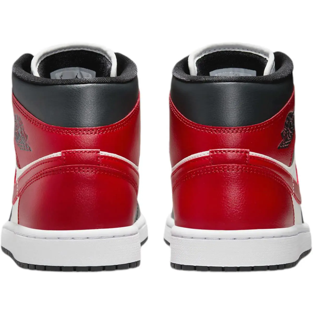 Nike shoes - Air Jordan 1 Mid - Air Mid - Sail/Off Noir/White/Gym Red 1