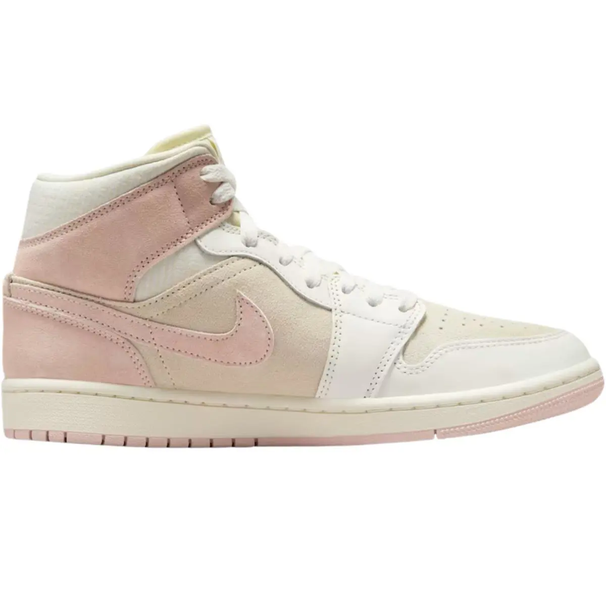 Nike shoes - Air Jordan 1 Mid - Air Mid - Sail/Off Noir/White/Gym Red 70