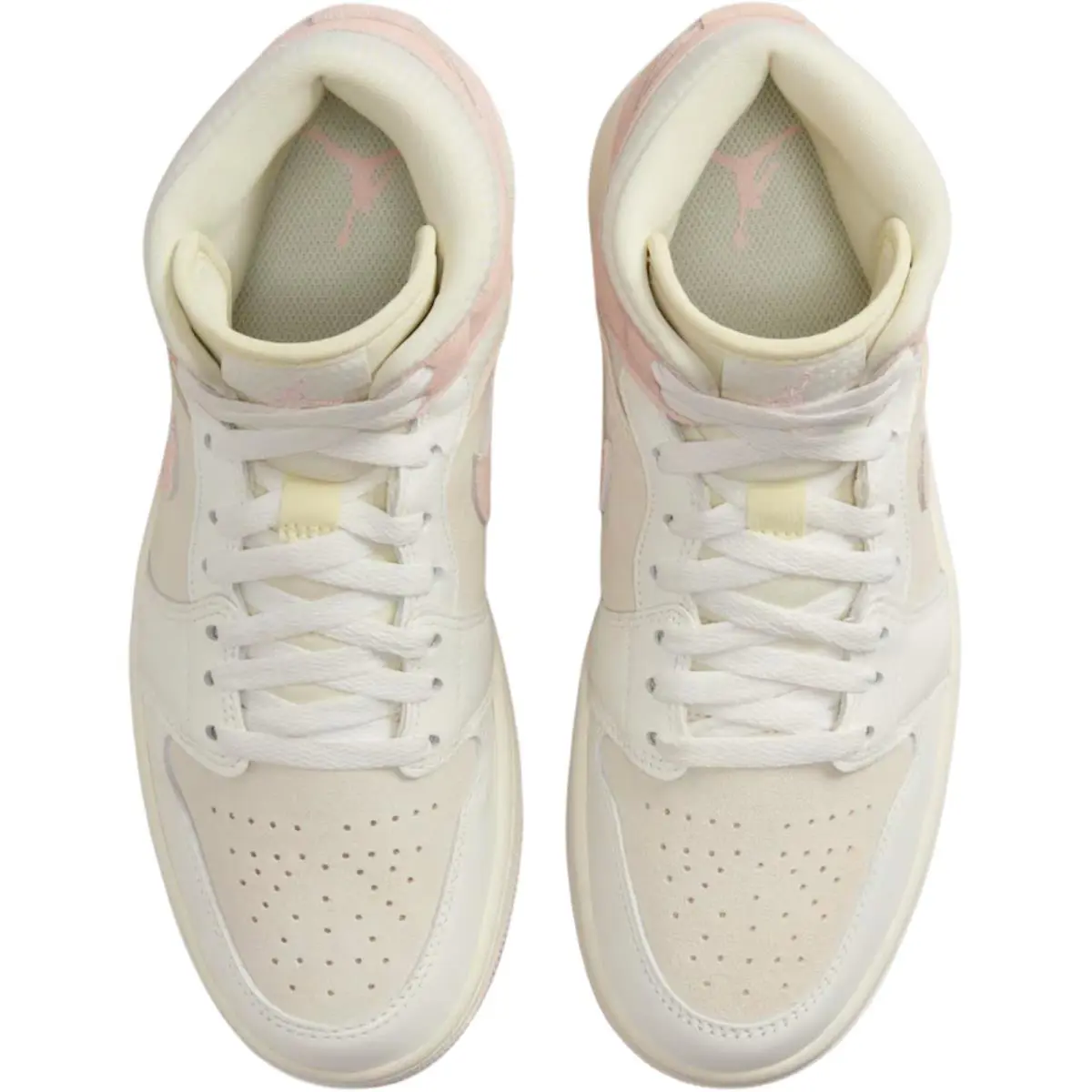 Nike shoes - Air Jordan 1 Mid - Air Mid - Sail/Off Noir/White/Gym Red 73