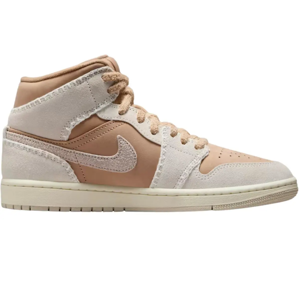 Nike shoes - Air Jordan 1 Mid - Air Mid - Sail/Off Noir/White/Gym Red 65