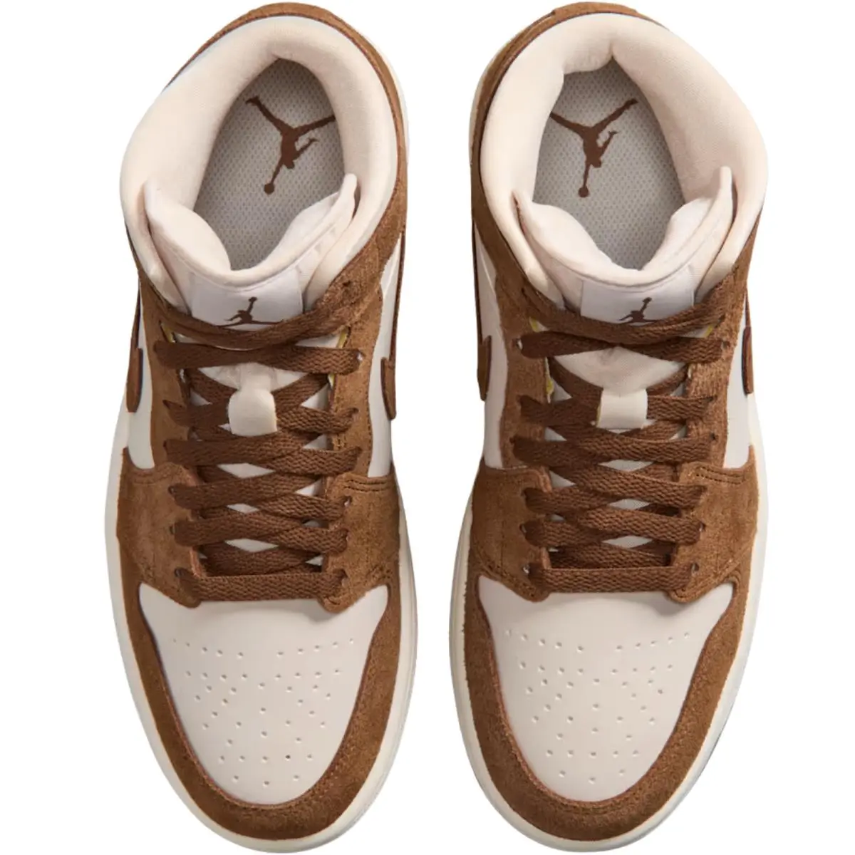 Nike shoes - Air Jordan 1 Mid Retro - Sail/Off Noir/White/Gym Red 52
