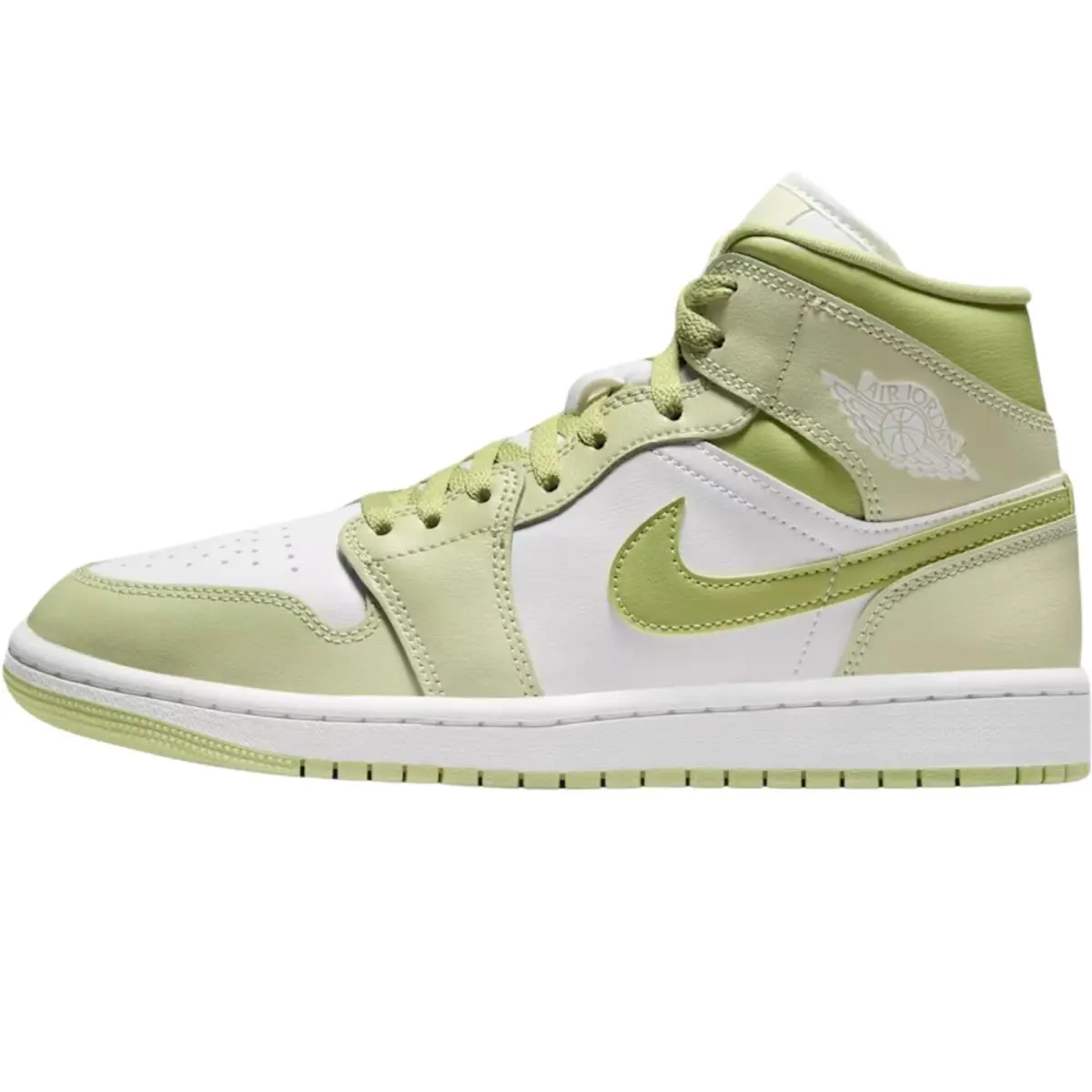 Nike shoes - Air Jordan 1 Mid Retro - Sail/Off Noir/White/Gym Red 35