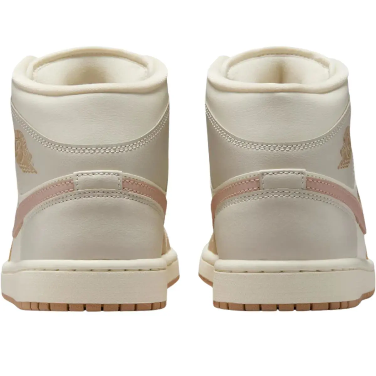 Nike shoes - Air Jordan 1 Mid - Air Mid - Sail/Off Noir/White/Gym Red 48