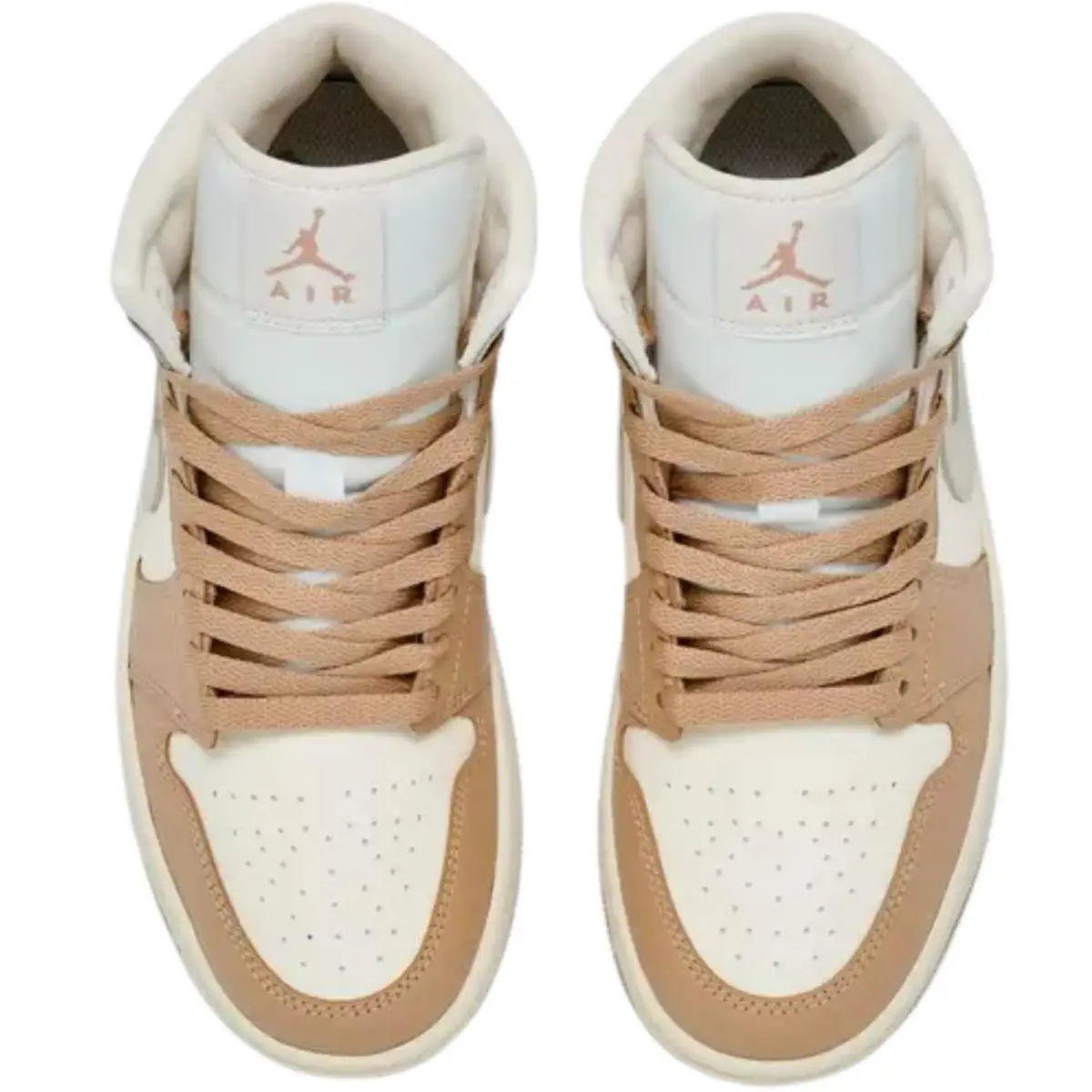 Nike shoes - Air Jordan 1 Mid - Air Mid - Sail/Off Noir/White/Gym Red 49