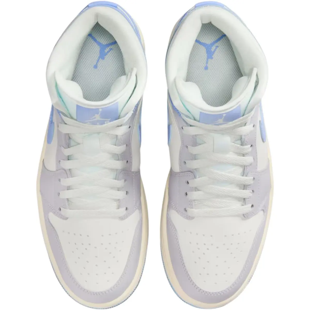 Nike shoes - Air Jordan 1 Mid - Air Mid - Sail/Off Noir/White/Gym Red 34