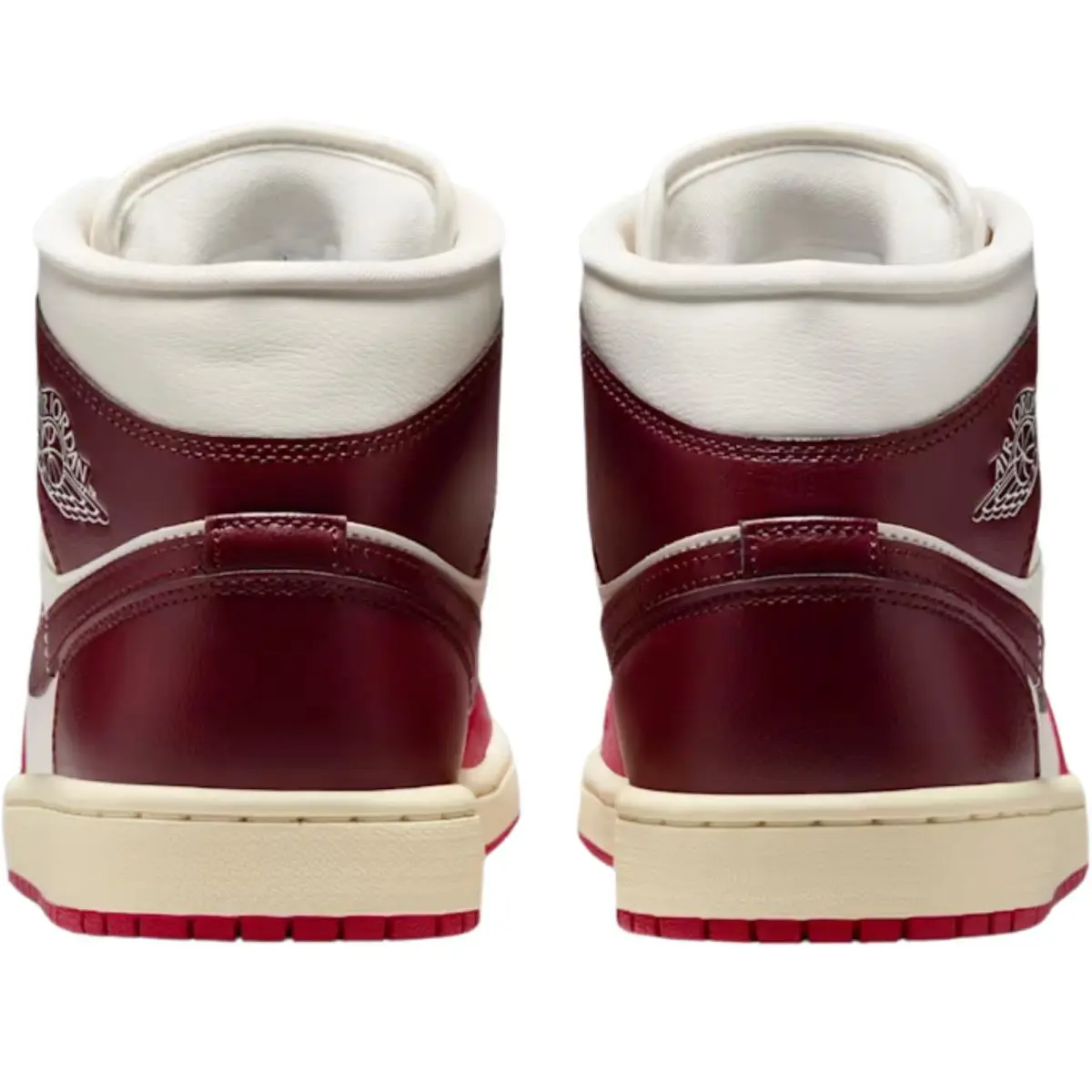 Nike shoes - Air Jordan 1 Mid - Air Mid - Sail/Off Noir/White/Gym Red 82